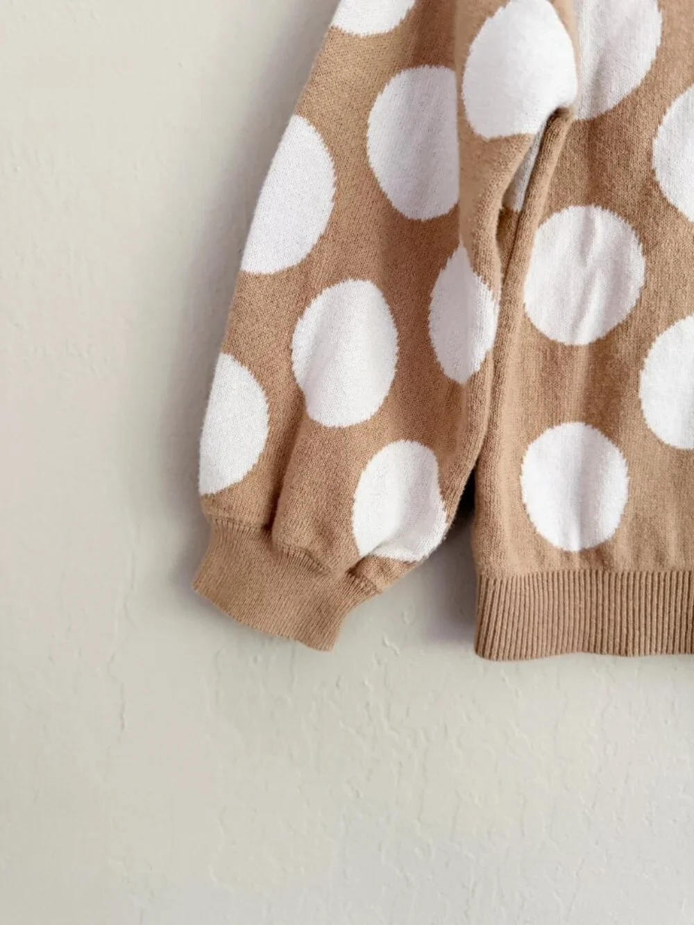 Baby Gap Polka Dot Bubble Sleeved Sweater • 4 Years